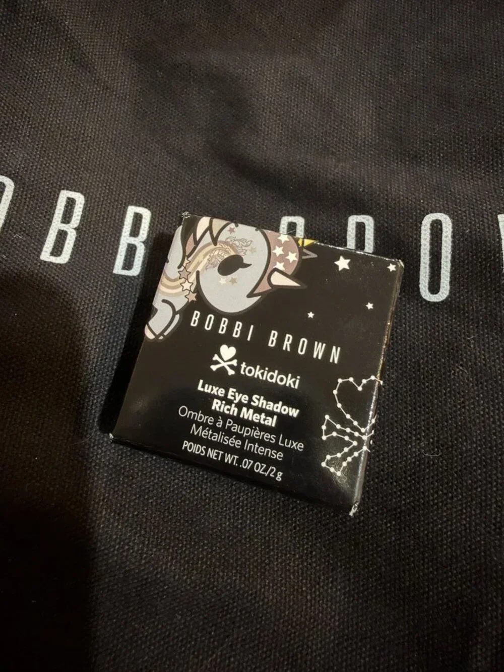 Bobbi Brown x Tokidoki Luxe Eye Shadow Melting Point - 2g./0.07oz. W/ Box